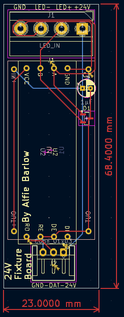 Picture of finished PCB Layout