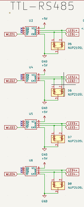picture of RS-485 modules