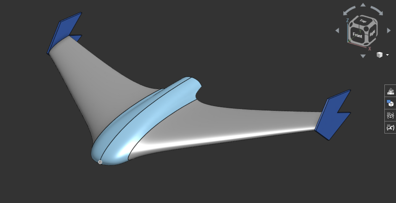 FlyQ Airframe Design Top