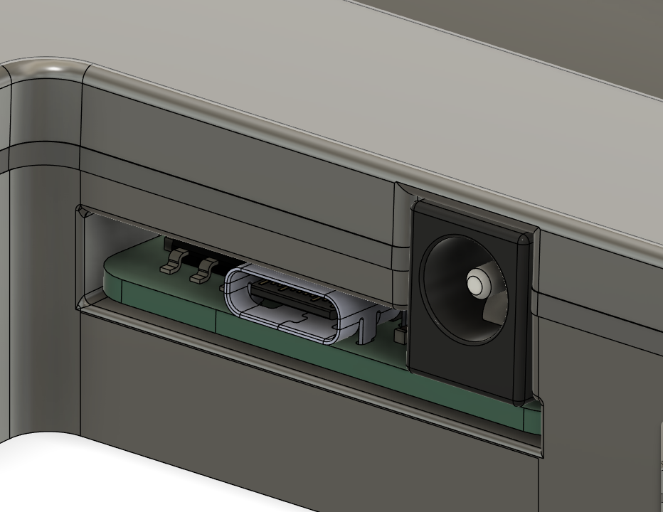 Ports section with ports