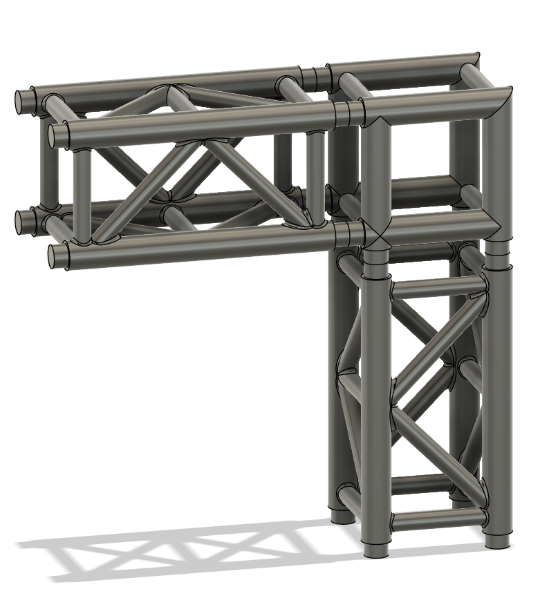 corner truss piece