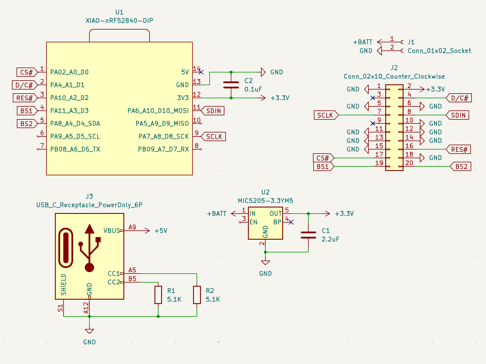 Updated schematic