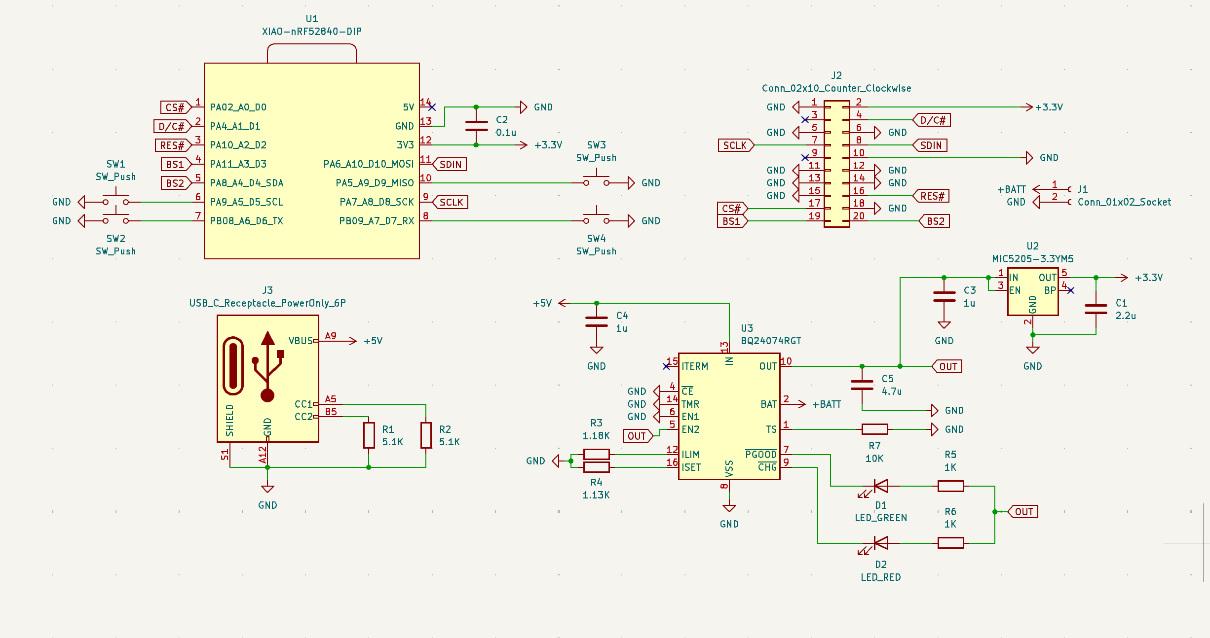 Updated schematic