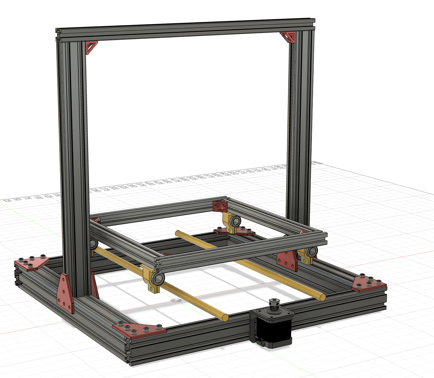 pic of rods on the assembly
