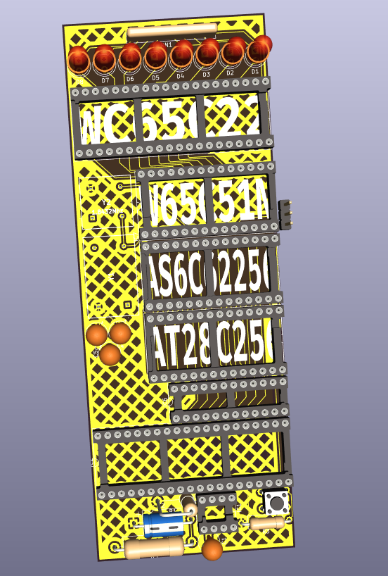 Hatched (3mm) Front (45 Rotation, No islands)