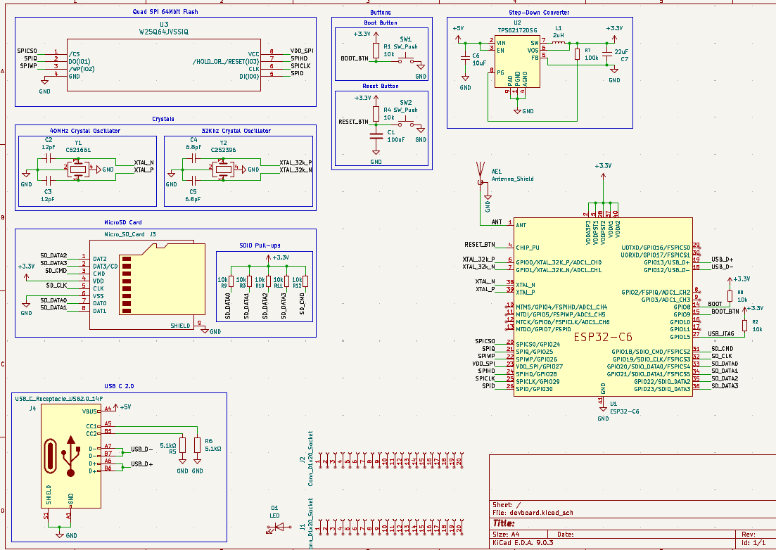 Schematic looking decent