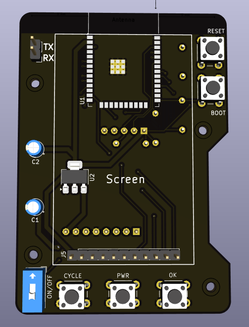 Changed PCB
