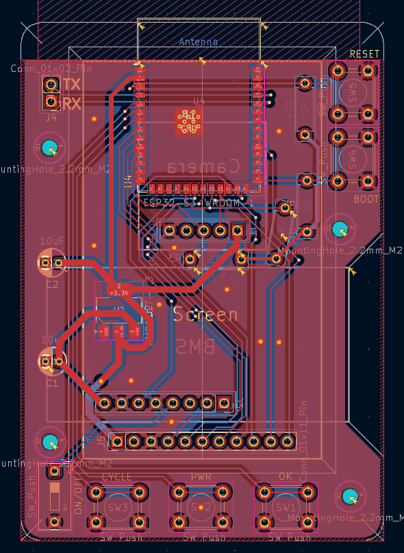 Rewired PCB