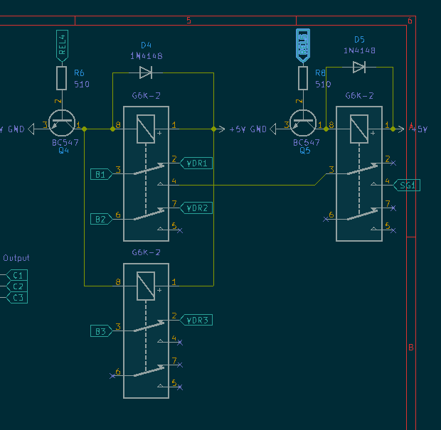 Extra relay schematic