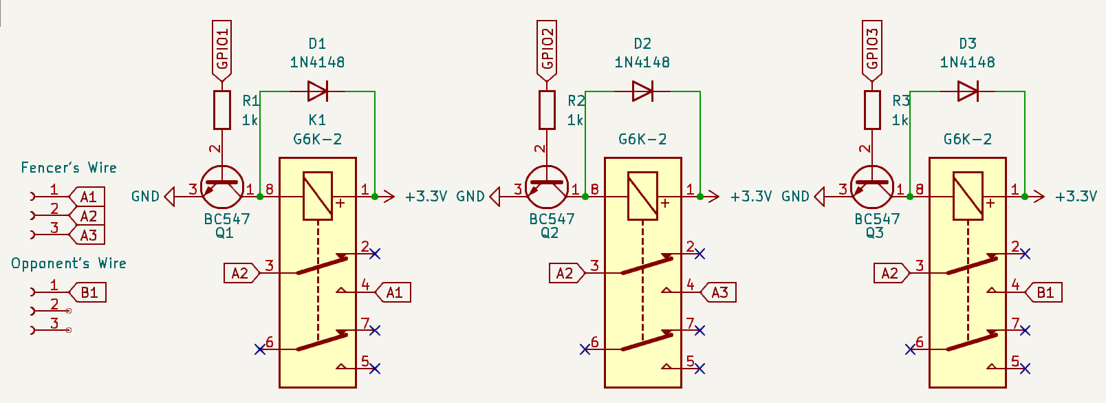Pinout Diagram for 3 Pin FIE Connector