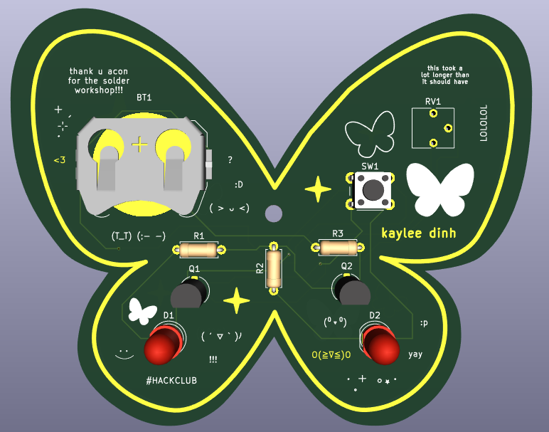 completed front 3D view