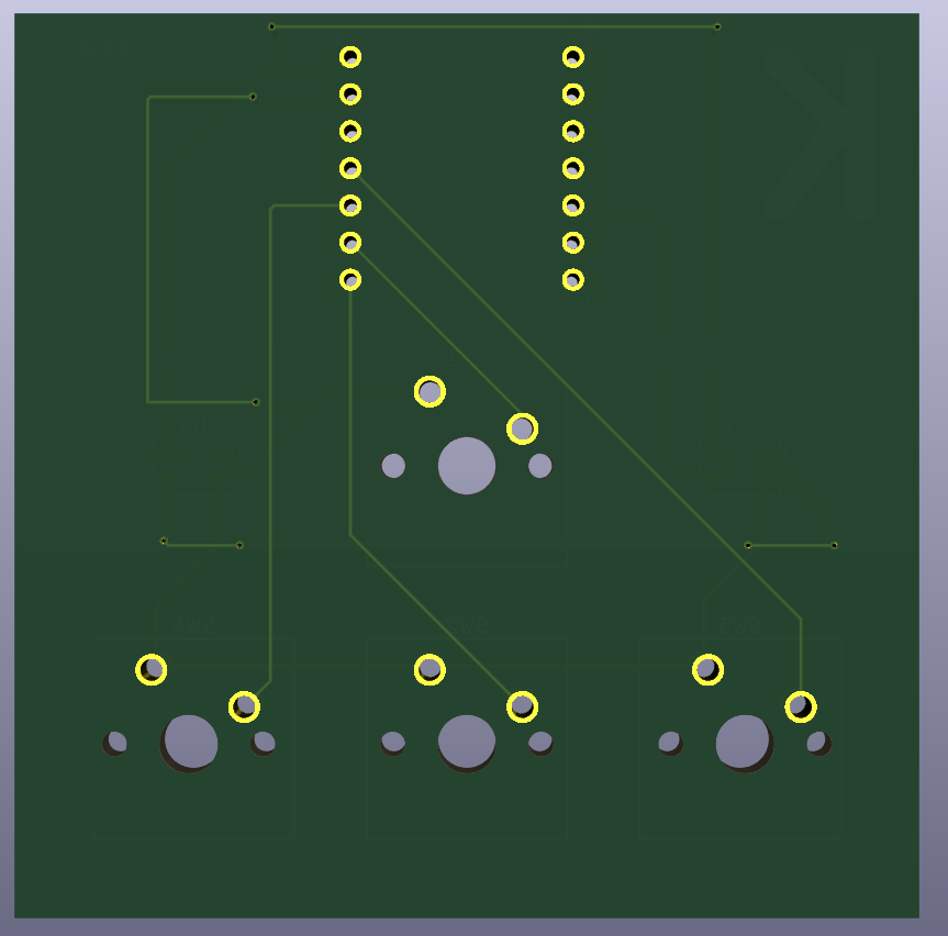 pcb in 3d viewer back