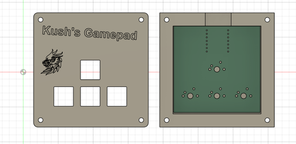 Image to see how well the pcb fits inside the case