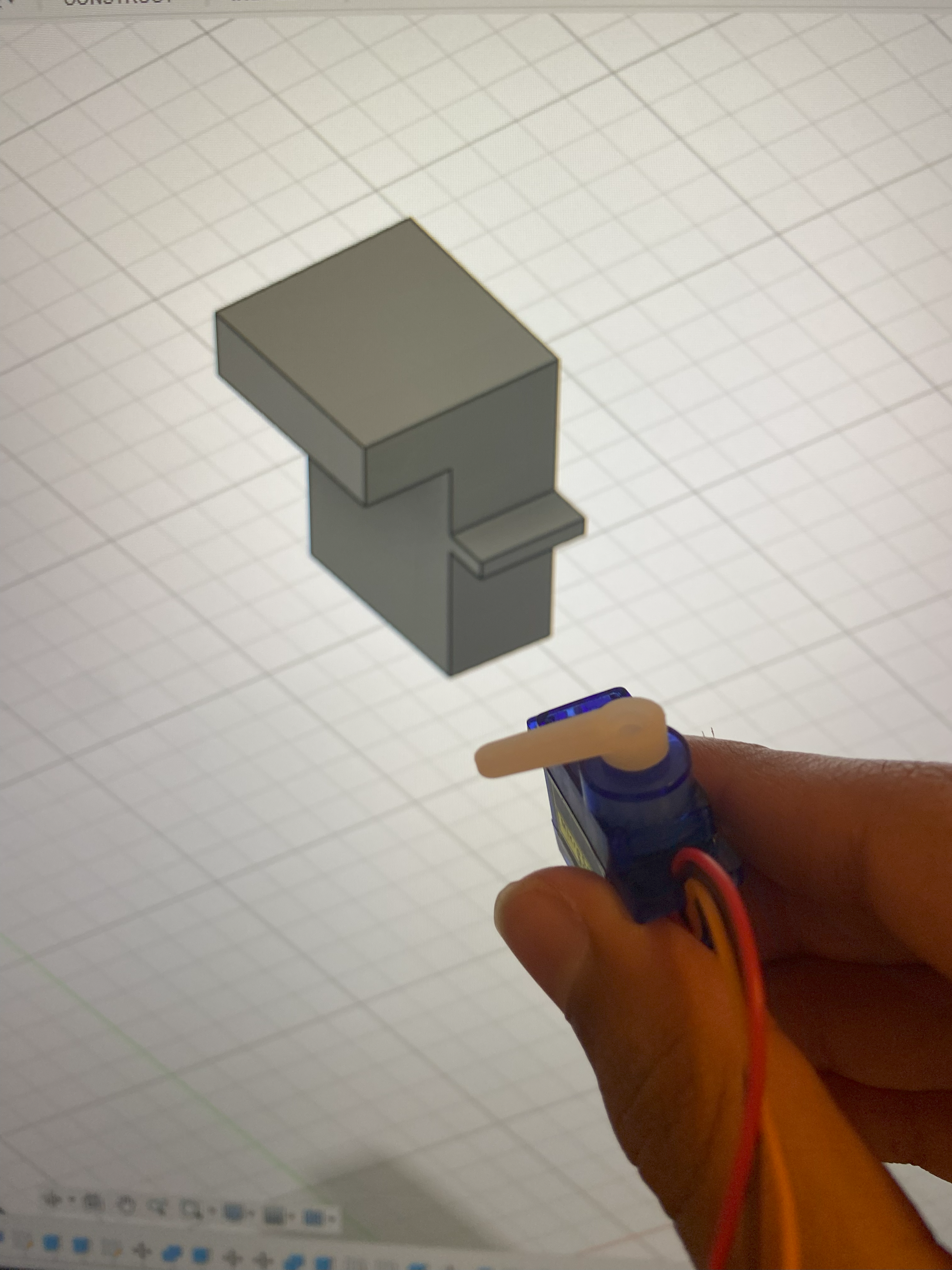 Picture Of Servo With IRL Servo