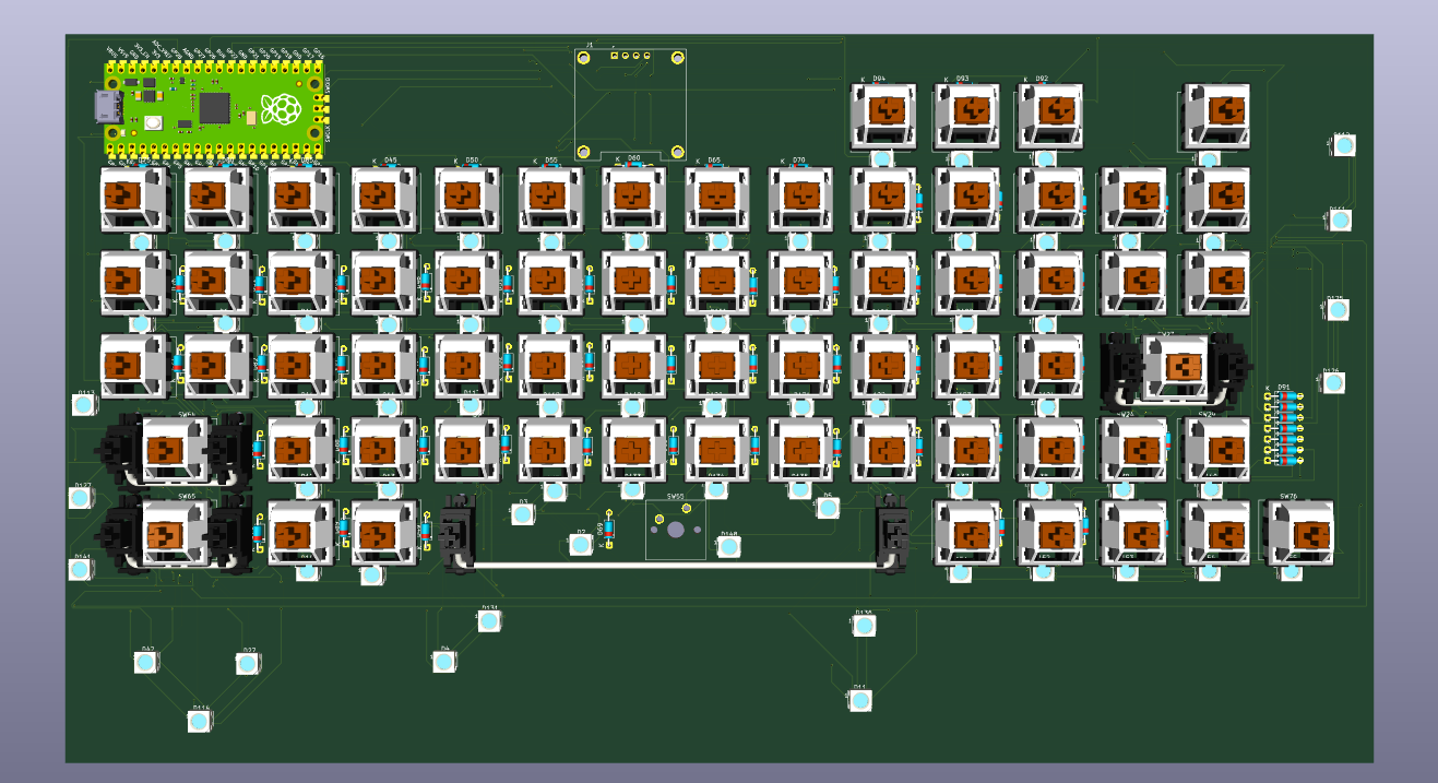 Image of 3d view with models