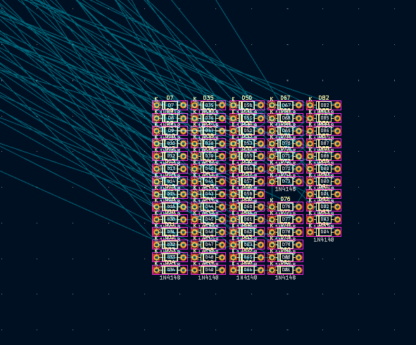 The pcb design so far Not finished