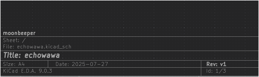 Info Corner Schematics
