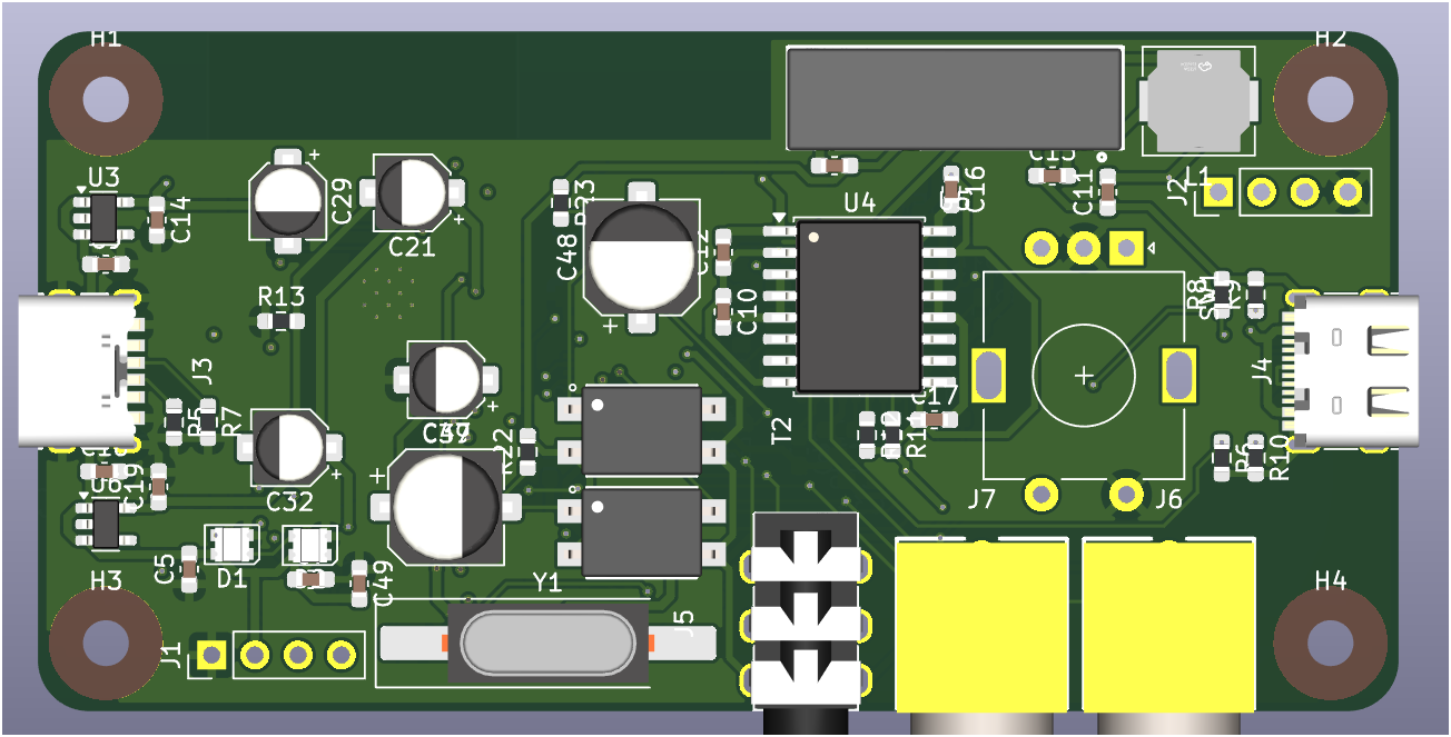 Finalized First Version of Whole PCB