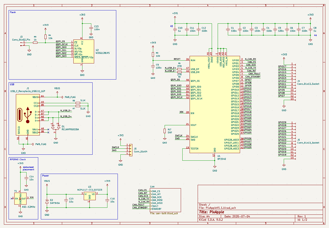 RP2040 Schematic