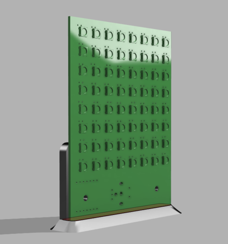 render holder and pcb