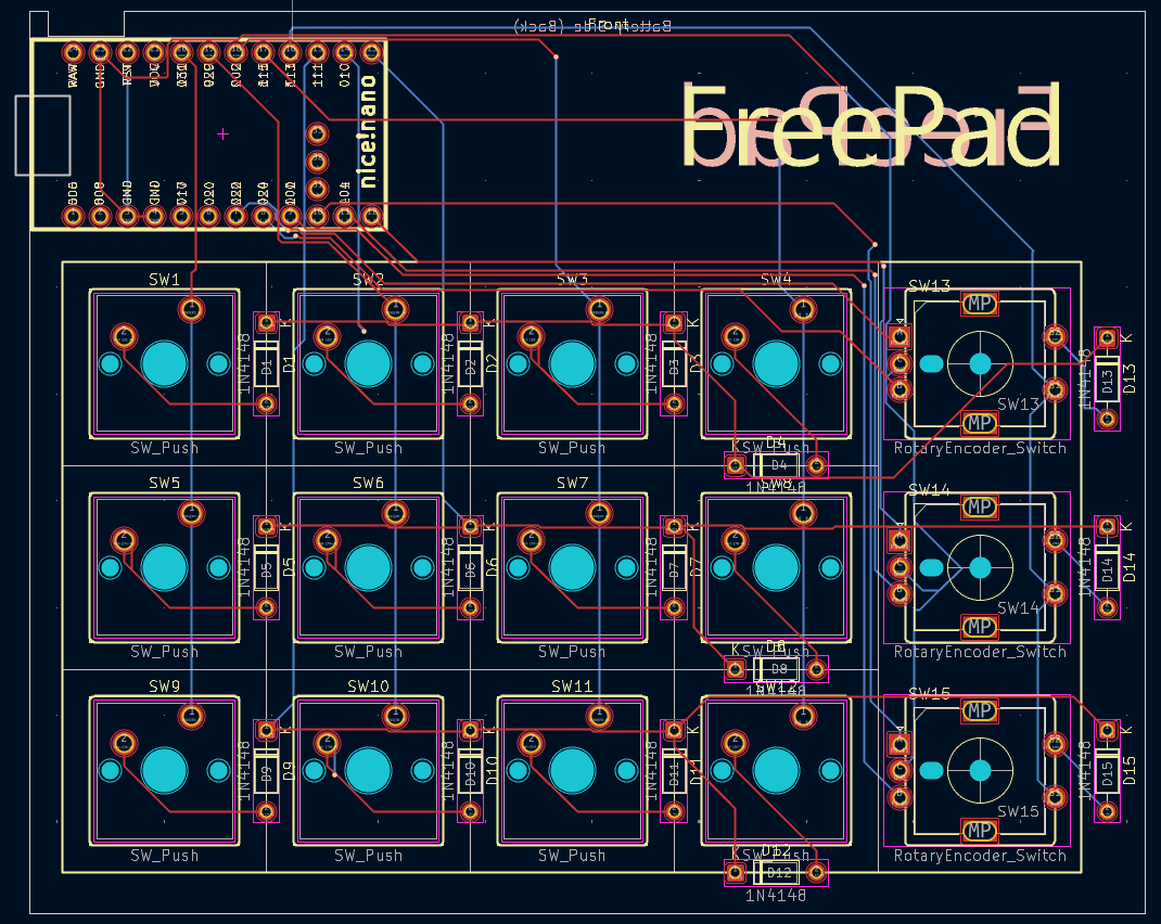 FreePad PCB