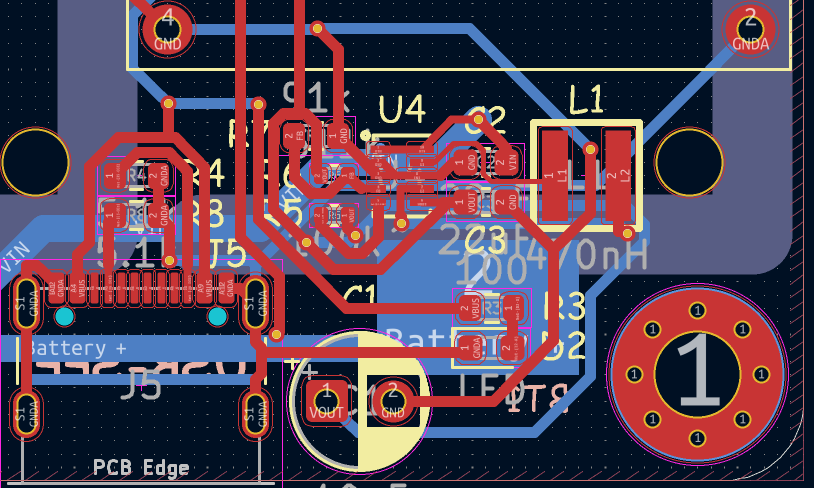 Finished Power Section Routing