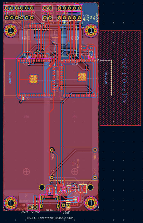Finished PCB Routing
