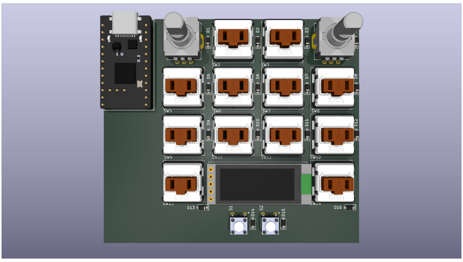 pcb with 3d models by end of day