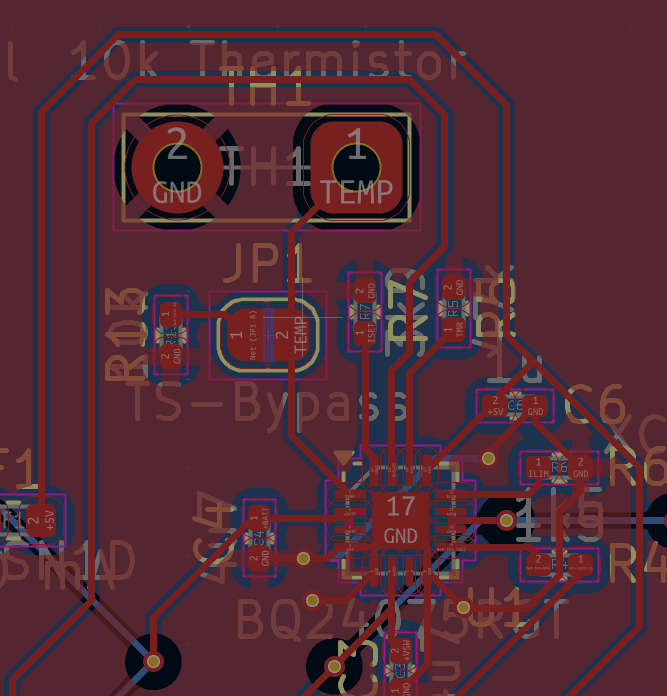 Final routed power circuitry