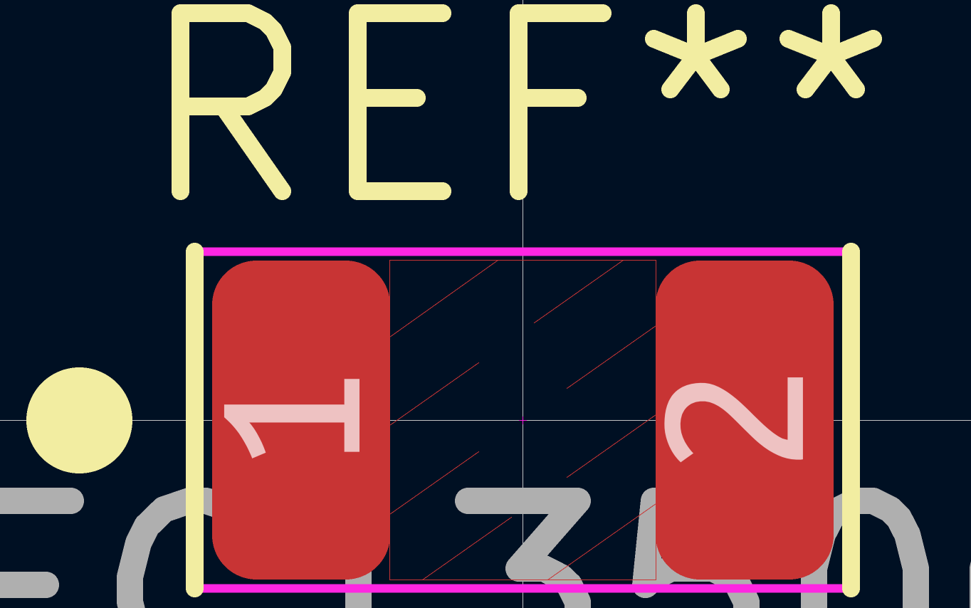 Crystal Oscillator Footprint