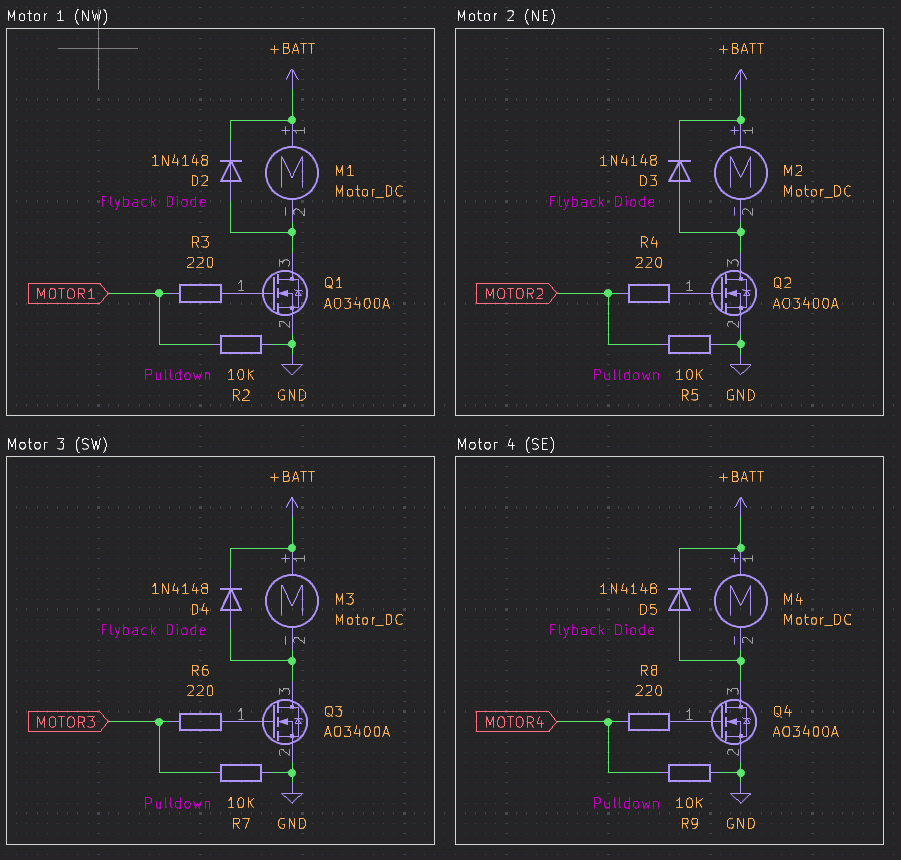 Motor Controller Schematic