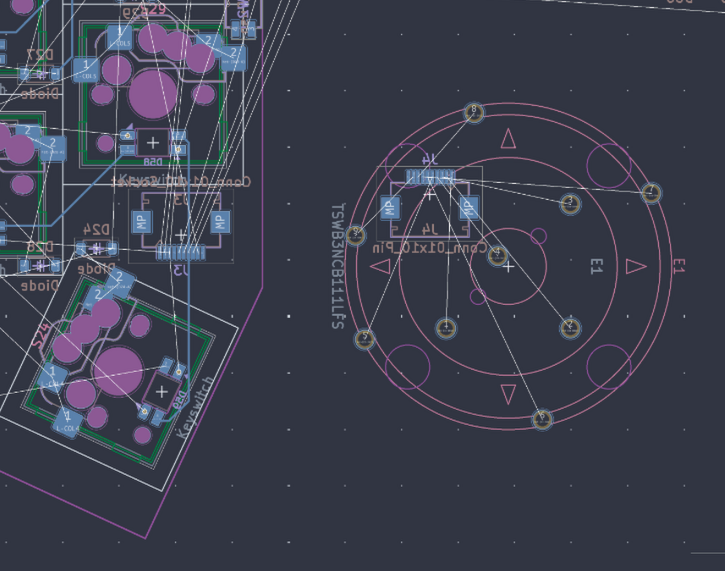 ANO Encoder Footprint With FH12 Connector