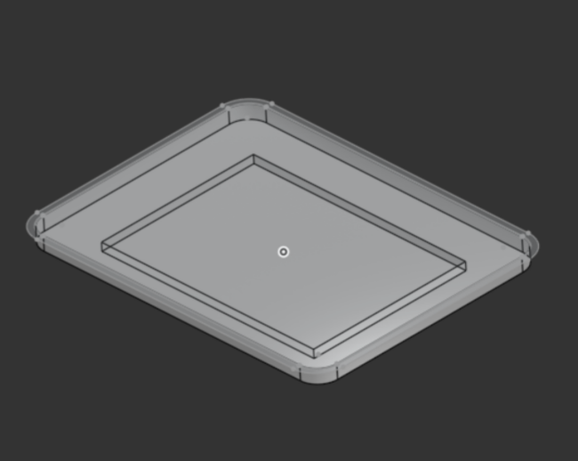 track pad bounding box starting on case