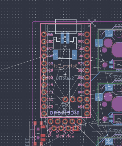 before, eyeballed placeholder placement of mcu and displays