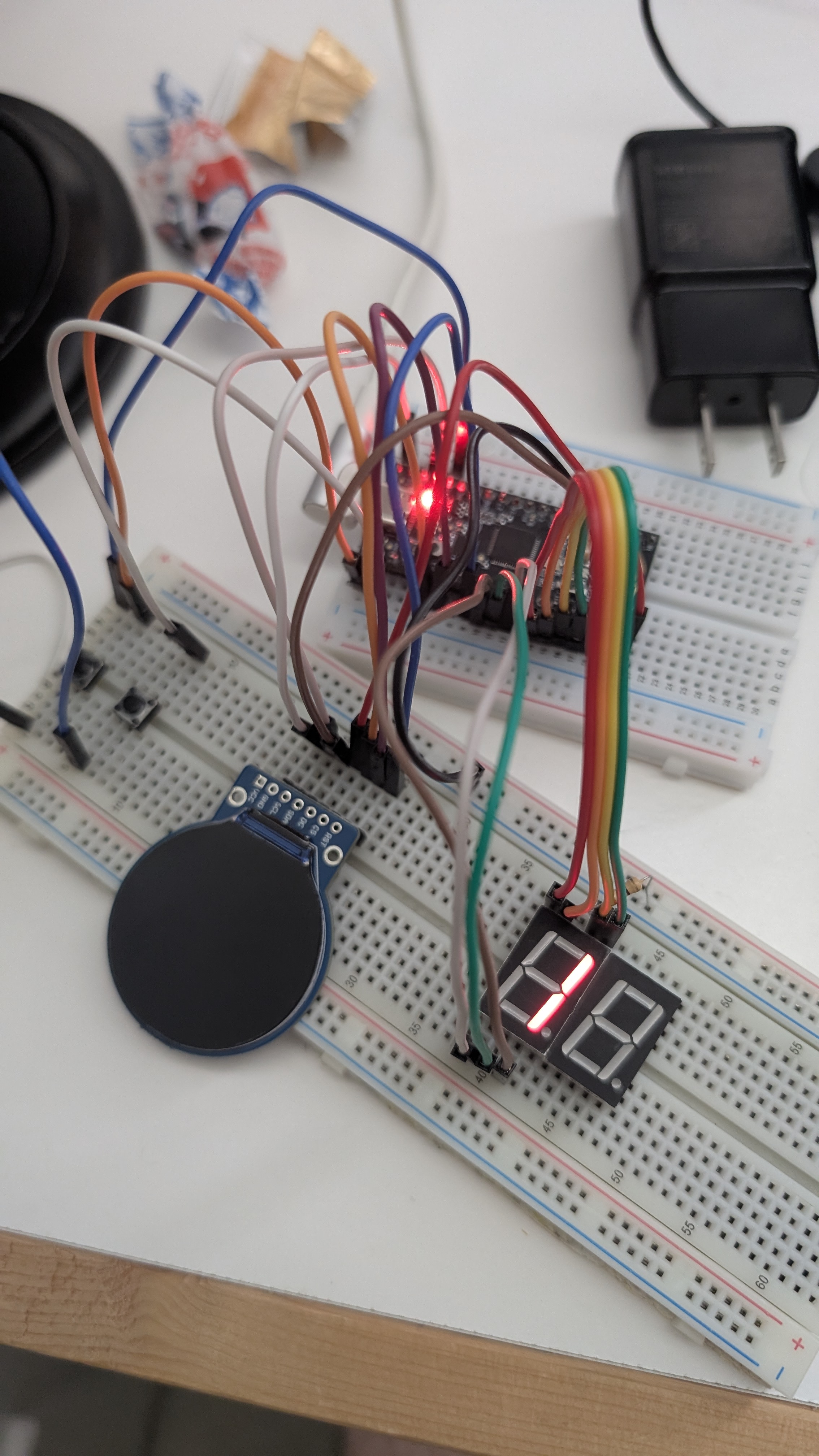 wiring progress so far