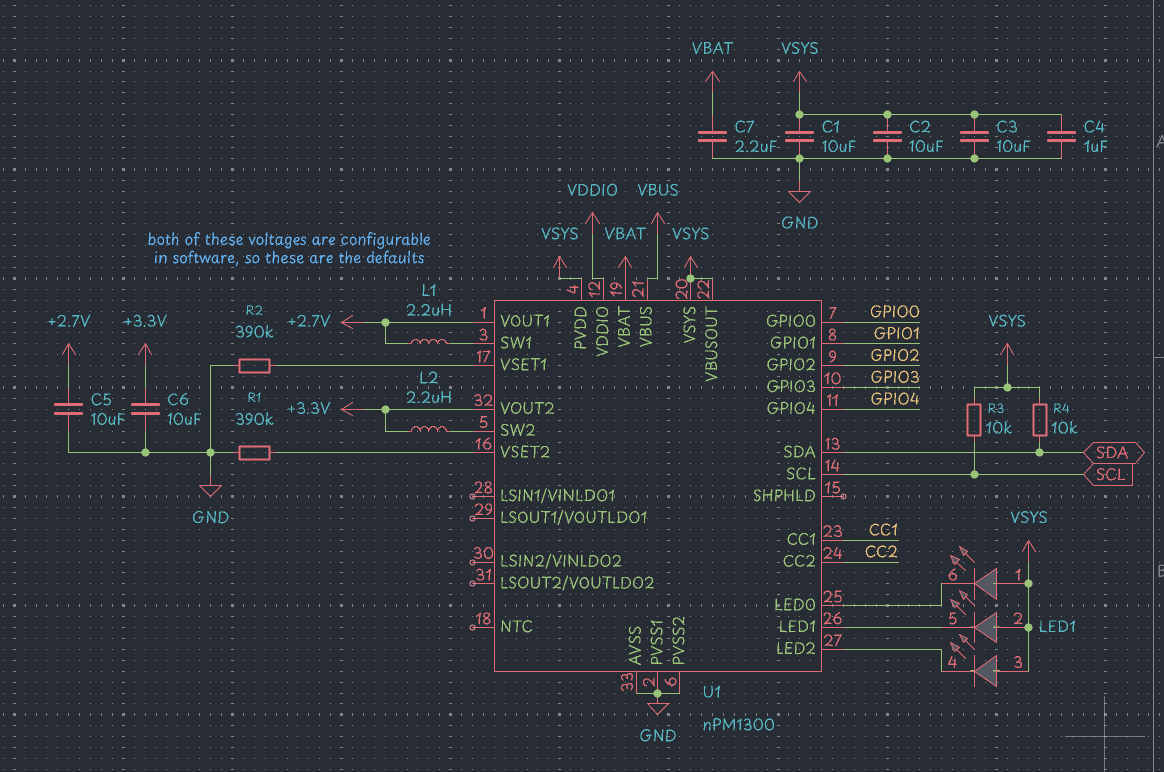 npm1300 finished wiring