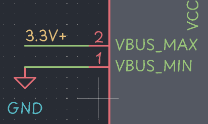 requesting 5V min and 20V max