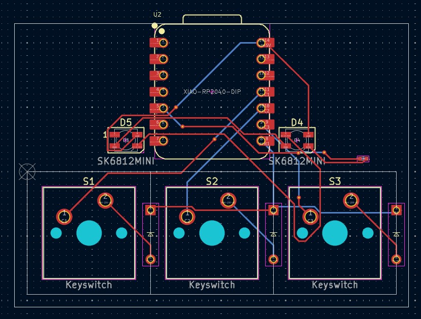 Components moved to front