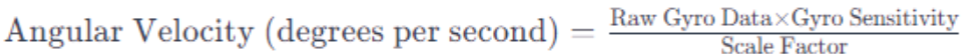 angular velocity used equation