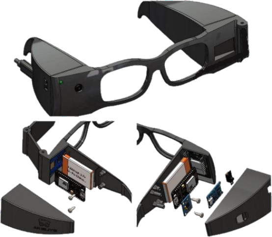 full assembly of 3d with electronics