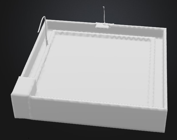 the 3d with soft texture